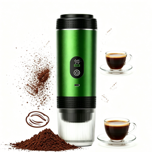 15 Years Factory Digital Display Portable Espresso Maker Cordless Capsule <b>Coffee</b> <b>Machine</b> For Business Travel Camping Fishing - Product Image 1