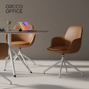 Diseño Home Office Manager Director habitación giratoria Oficina tela tapizada Conferencia ocio Oficina invitado visitante silla - Product Image 1