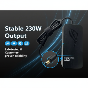 Adaptador de cargador de CA para portátil <span class=keywords><strong>ASUS</strong></span> <span class=keywords><strong>Strix</strong></span> G B TUF Zephyrus 230W 19,5 V 11.8A energía portátil OTP 6,0*3,7mm BIRD nuevo - Product Image 3