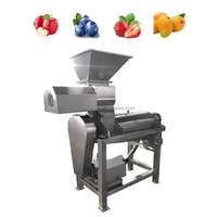 DZJX Presse-agrumes industriel à spirale pour fruits concassés / Extracteur de jus d'orange / Machine à jus à vis pour légumes concassés - Vente chaude