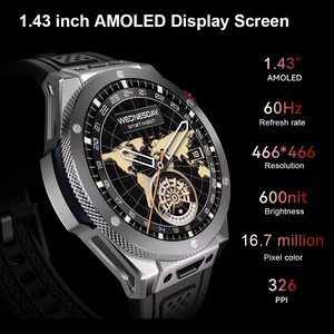 Meilleures montres intelligentes IA 2025 avec ChatGPT, écran AMOLED, sport, fitness, étanches 5 ATM, surveillance de la santé - Product Image 5
