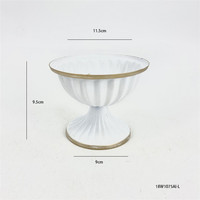 Vase à fleurs en métal doré de haute qualité, moderne, luxueux, élégant, grande capacité, petite décoration de table de mariage