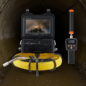 Caméra d'inspection de canalisation Db Wholesale avec fonction DVR, portée de 165 pieds, surveillance des égouts IP68 avec localisateur 512Hz - Product Image 2