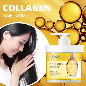 Vente en gros de crème capillaire au collagène pour <span class=keywords><strong>cheveux</strong></span> secs <span class=keywords><strong>masque</strong></span> capillaire réparateur doux nourrissant aux vitamines bio - Product Image 6