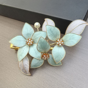 Heritage culturale immateriale Super fata nuovo fiore forcine Vintage fiori fatti a mano ornamenti per capelli antichi <span class=keywords><strong>bomboniere</strong></span> - Product Image 4