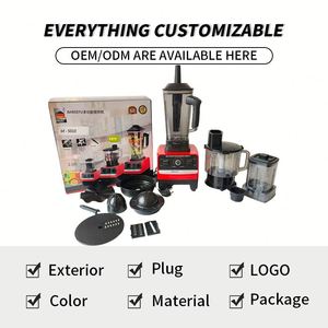 เครื่องผสมอาหารไฟฟ้าอเนกประสงค์ 6 in 1 สำหรับใช้ในครัวเรือน พร้อมเครื่องบดสับอาหารแบบตั้งโต๊ะ ความจุขนาดใหญ่ สำหรับใช้งานเชิงพาณิชย์ - Product Image 5
