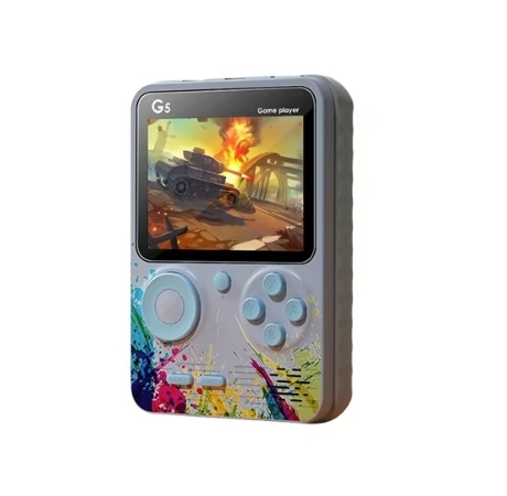 G5 Boy Player Portable Retro Video Handheld Game Console 3.0 Inch Large Screen Box NES for Kids 500 Games Player Double Mode