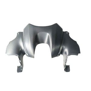 Piezas de motocicleta de fibra de carbono de calidad, cubierta de tanque de carbono mate para Yamaha <span class=keywords><strong>2021</strong></span>/1/1/2, 1/2/1/2" - Product Image 3