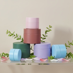 <b>Empty</b> Cosmetic <b>Jar</b> 15g 30g 50g 60g 100g Personalized Matte Color Skincare Face Cream Eye Cream Container Cosmetic Glass <b>Jar</b> - Product Image 1