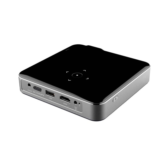 OED ODM Mini LED Android 9.0 OS 150 Ansi Lumen Home Theater Outdoor Mini Portable Hologram Projector Mobile Phone