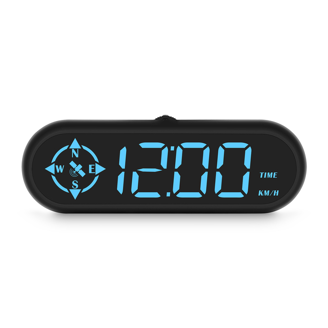 Car Hud G9 GPS Speedometer Car Head-up Display with Clock Meter Gauge Function Auto Meter Car Accessories