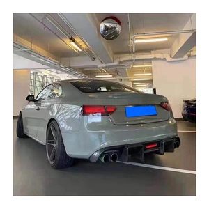 Diffuseur de pare-chocs arrière en fibre de carbone véritable <span class=keywords><strong>KB</strong></span> Style pour Audi A5 S5 B8 2008 <span class=keywords><strong>2009</strong></span> 2010 2011 2012 - Product Image 6