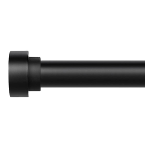 <span class=keywords><strong>Tringle</strong></span> de Douche Télescopique en Acier Inoxydable à Ventouse – <span class=keywords><strong>Tringle</strong></span> Noire Réglable <span class=keywords><strong>Sans</strong></span> Perçage avec Bord Jaune pour Salle de Bain - Product Image 6