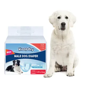 Disposable Pet Diaper Dog Pamper Diapers Male Dog Disposable Pet Diaper