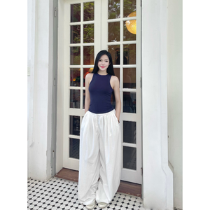 เสื้อกล้ามออกกำลังกายโยคะสายเว้าสำหรับผู้หญิงเสื้อออกกำลังกายรัดรูปกระชับสัดส่วน - Product Image 1