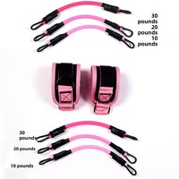 Anneau de tension élastique TPE pour entraînement des fessiers, des hanches et des jambes, corde de traction pour cheville, pour le remodelage et l'amincissement