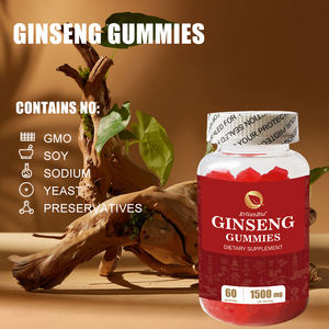 Il Ginseng naturale di marca privata aumenta l'immunità degli integratori alimentari aumenta i riflessi gummies di Ginseng vegetariano - Product Image 5