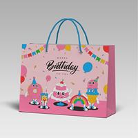 Sac en papier kraft brun classique de haute qualité, écologique, avec impression flexo personnalisée, réutilisable, imperméable, pour emballages cadeaux et artisanat