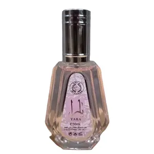 Venta al por mayor Qifei Dubai árabe tipos más vendidos de alta calidad de larga duración 50ml pequeña muestra de perfumes para hombres y mujeres