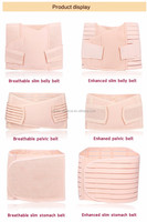 Body gainant post-partum 3-en-1 à haute compression pour la récupération abdominale et la taille, contrôle moyen