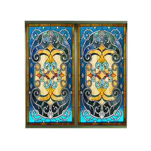 Art décoratif d'église, vitrail artisanal, incrustation de verre Tiffany pour fenêtre - Product Image 5