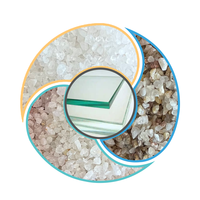 Sable de pierre de quartz pour la filtration de l'eau, qualité export, 99% SiO2, sable de silice blanc, haute dureté, utilisé pour le sablage et l'élimination de la rouille
