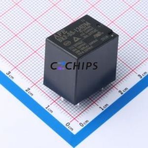 BRF-SS-124DM Power Relay Through hole,21x16mm Relay 24V 1 Normally Open: 1A (SPST-Normally Open)::: 4 20A-125VAC/17A-250VAC - Product Image 1