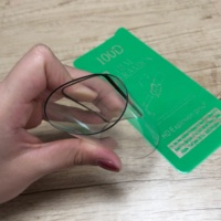 Protecteur d'écran en verre trempé en céramique de qualité AAA de haute qualité pour iPhone 13 14 15 téléphone portable 100D