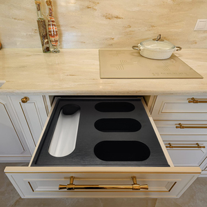 Sac de <span class=keywords><strong>rangement</strong></span> et boîte de <span class=keywords><strong>rangement</strong></span> séparée en bambou pour cuisine, pour gallons, sandwichs, collations, film alimentaire et papier d'aluminium - Product Image 5