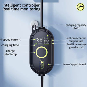 แท่นชาร์จรถยนต์ไฟฟ้าแบบพกพา 220V 3.5 กิโลวัตต์ รุ่นใหม่ มาตรฐาน GB/T สะดวกสบายและพกพาได้ - Product Image 3