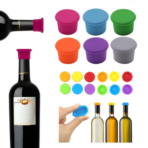 <span class=keywords><strong>Tapas</strong></span> de Silicona Ecológicas y Creativas para Botellas, <span class=keywords><strong>Tapas</strong></span> Universales de Mantenimiento Fresco para Vino, Salsa de Soja, Accesorios Esenciales para <span class=keywords><strong>Bar</strong></span> - Product Image 2