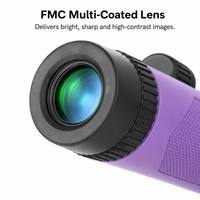 2026 Nieuwe 10X25 Outdoor Telescoop Verrekijker Waterdicht FMC Compact Hoge Kwaliteit Verrekijker voor Kinderen Cadeau Vogelspotten