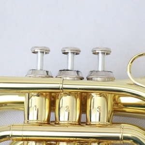 <span class=keywords><strong>Trompette</strong></span> de poche à prix de gros, laqué or, instrument en laiton <span class=keywords><strong>pas</strong></span> cher, <span class=keywords><strong>trompette</strong></span> de poche idéale pour les débutants - Product Image 3