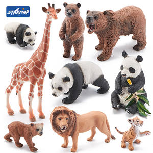 Zhiqu Toys - Juego <span class=keywords><strong>de</strong></span> Modelos <span class=keywords><strong>de</strong></span> <span class=keywords><strong>Animales</strong></span> Salvajes Africanos Realistas Unisex <span class=keywords><strong>de</strong></span> Resina <span class=keywords><strong>de</strong></span> PVC Sólido a Escala 1/12, Incluye Tigre y Dinosaurio, Decoración para Niños - Product Image 3