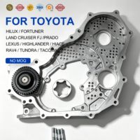 Pompa Oli Sistem Mesin UP 11301-17030 untuk Toyota Land Cruiser 70 80 100 1HZ 1HD Pengganti OE Pemasangan Langsung