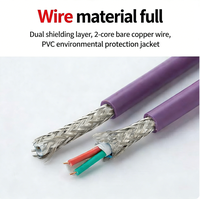 Cable de Bus de Comunicación PROFIBUS-DP, Modelo 6XV1830-0EH10, Cable Industrial de Par Trenzado de 1m