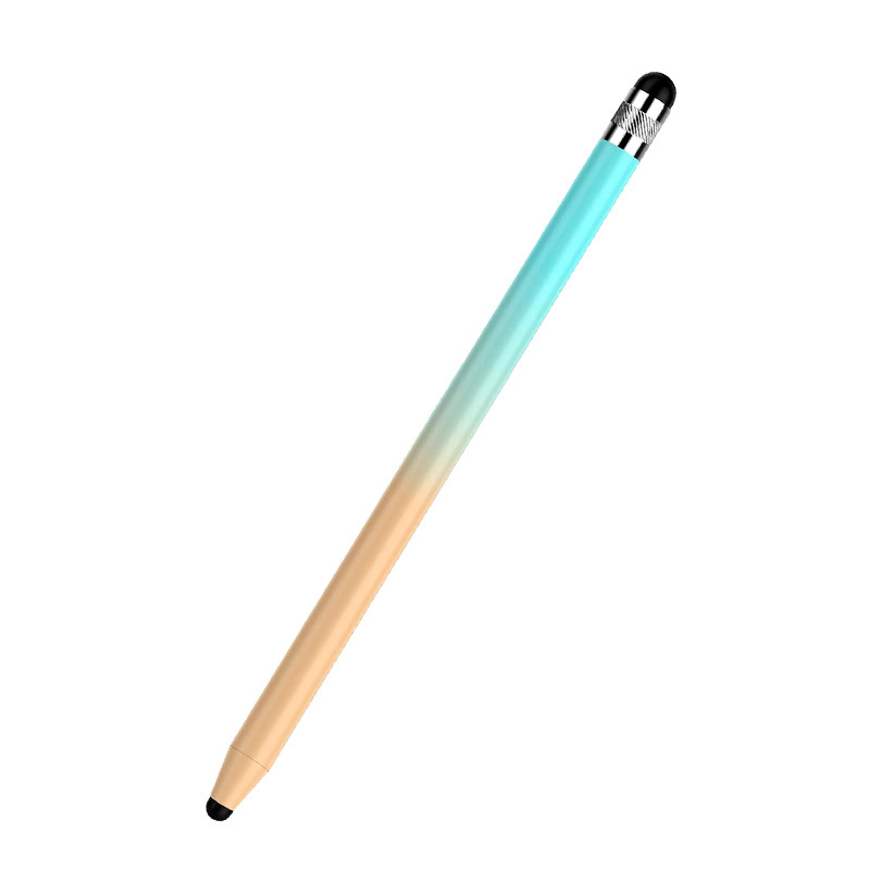 Double tête en silicone orange bleu
