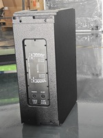 Haut-parleur Line Array Q1 10 pouces bidirectionnel passif/actif (enceinte vide)