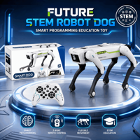 Perro Robot Eléctrico de Juguete, Camina, Baila, Programable, Compañero para Niños, Entretenimiento en Interiores, Gran Venta