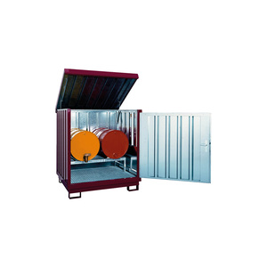 Depósito de Material Peligroso, con 1 soporte para tambor, 2 soportes para tambor - Product Image 1