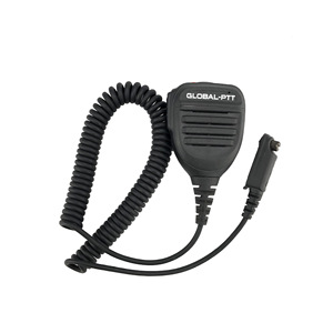 Microphone à main PTT universel pour talkie-walkie ZTE PH500 PH520 PH790, accessoire audio, câble spiralé noir - Product Image 1