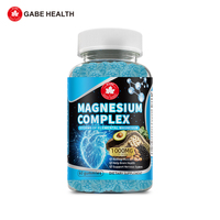 Permen Kunyah Magnesium Kompleks 8-in-1 untuk Dewasa, Meredakan Kram Otot, Mendukung Kesehatan Otak & Saraf, Suplemen Label Pribadi OEM