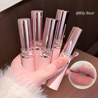 Lápiz Labial Mate Suave con Logotipo Personalizado OEM 2026, 3.5g, 10 Tonos, Maquillaje Labial para Uso Diario
