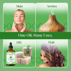 Huile essentielle d'arbre à thé 100% naturelle OEM, huile de croissance capillaire biologique, produits à base d'huile d'arbre à thé pour l'acné cutanée, massage, aromathérapie - Product Image 4