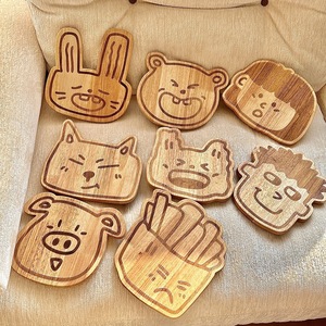 เขียงไม้ยางพารารูปสัตว์น่ารัก สำหรับใช้ในครัว - Product Image 3
