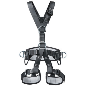 Camnal Full Body Safety <b>Harness</b> 4 D-Rings 1200kg Breaking Strength Outdoor Climbing Mountaineering Work Protection Belt - Product Image 5