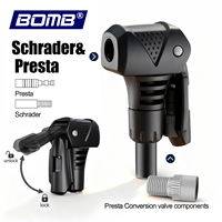 Pompe à vélo portable BOMB, mini pompe à air pour vélo, aiguille à ballon portable, vente en gros OEM