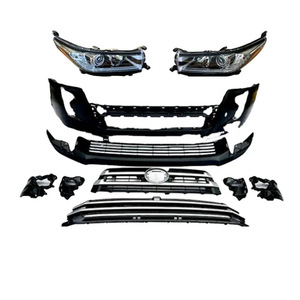 Headlight and front bumper <b>kit</b> suitable for 2015-2017 Highlander <b>models</b>; also suitable for 2018-2020 <b>models</b>. - Product Image 1