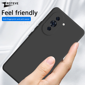 Pour Huawei Nova 10 9 Pro couverture arrière carré Silicone liquide Coque souple Nova10 <span class=keywords><strong>Nova9</strong></span> <span class=keywords><strong>SE</strong></span> antichoc protection en gros coque de téléphone - Product Image 5