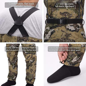 TOPIND Cuissardes de chasse en néoprène à protection thermique imperméable avec chaussettes en néoprène - Product Image 3
